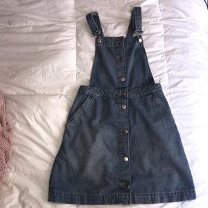 H&M Demin Overall Dress